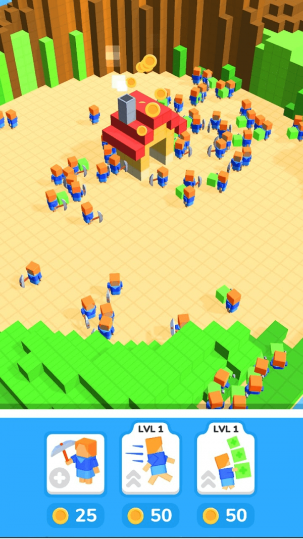 积木矿工游戏简介